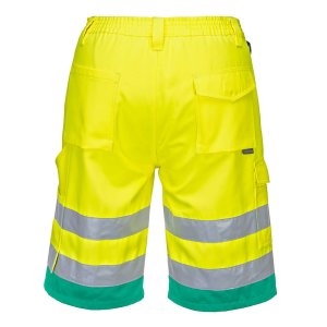 PORTWEST HI-Vis kevyet Polyesteri puuvilla shortsit - 8