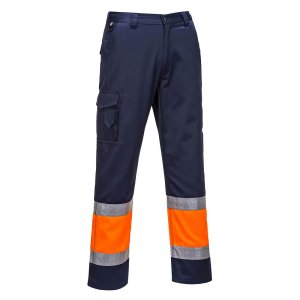 PORTWEST Kevyet Hi-Vis Kaksisävy työhousut