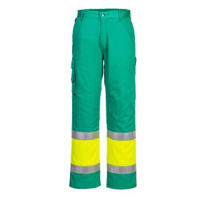 PORTWEST Kevyet Hi-Vis kaksisävy Combat-housut