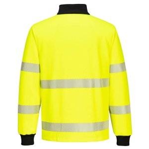 PORTWEST PW3 Hi-Vis 1/4 Vetoketju College-pusero - 7