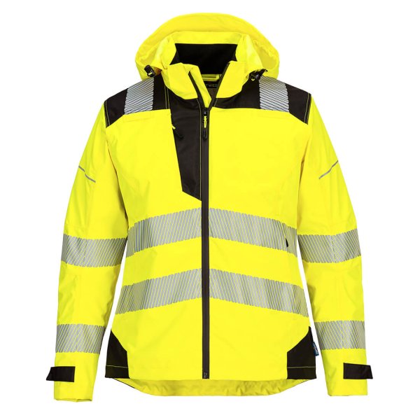 PORTWEST PW3 Hi-Vis naisten sateenpitävä takki