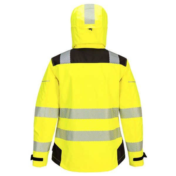 PORTWEST PW3 Hi-Vis Naisten sateenpitävä takki - 2