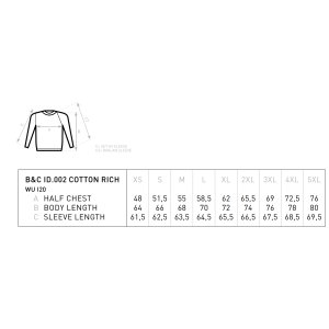 B&C ID.002 Cotton Rich College - 15