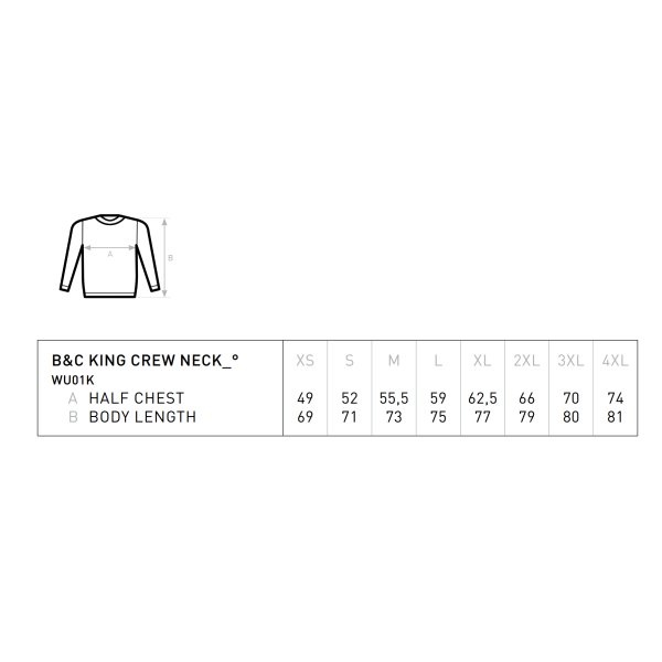 B&C KING Crew Neck_° Collegepusero - 3