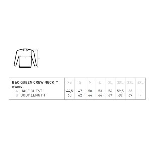 B&C QUEEN Crew Neck_° Collegepaita - 29