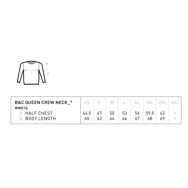 B&C QUEEN Crew Neck_° Collegepaita - 3