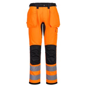 PORTWEST WX2 Eco Hi-Vis Riipputaskuhousut