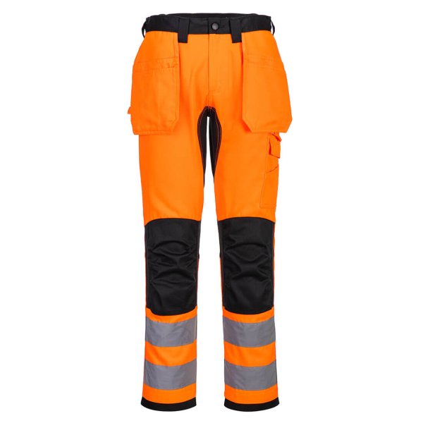 PORTWEST WX2 Eco Hi-Vis Riipputaskuhousut