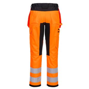 PORTWEST WX2 Eco Hi-Vis Riipputaskuhousut - 4