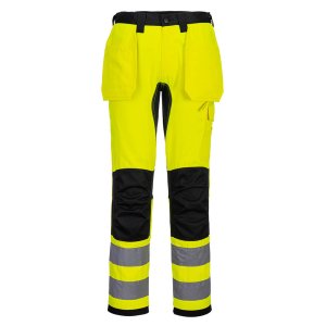 PORTWEST WX2 Eco Hi-Vis Riipputaskuhousut