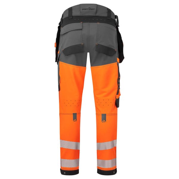 PORTWEST EV4 Hi-Vis 1-luokan joustavat housut - 1