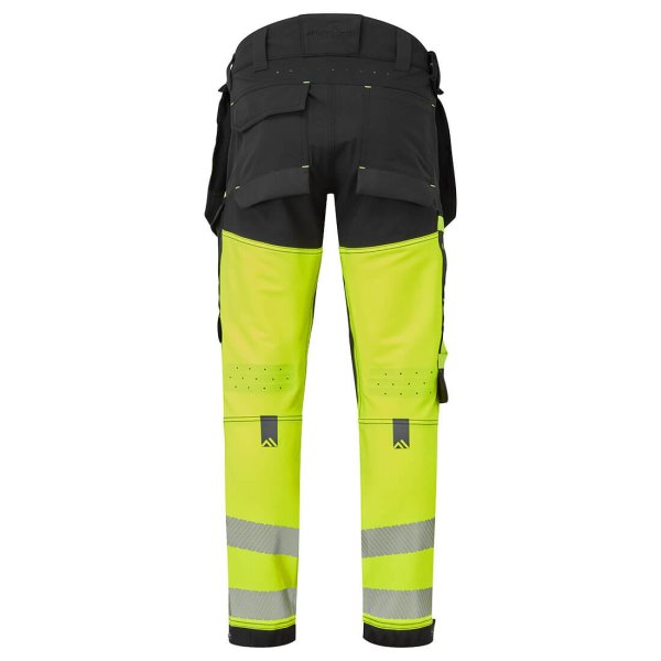 PORTWEST EV4 Hi-Vis 1-luokan joustavat housut - 2