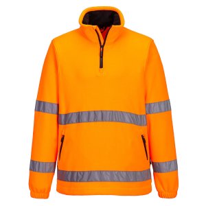 PORTWEST Hi-Vis 1/2 vetoketju Fleece