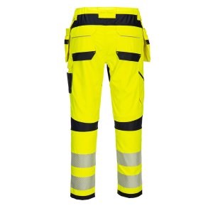 PORTWEST PW3 Liekinkestävät Hi-Vis riipputaskuhousut - 3