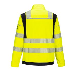 PORTWEST PW3 Liekinkestävä Hi-vis- työtakki - 3