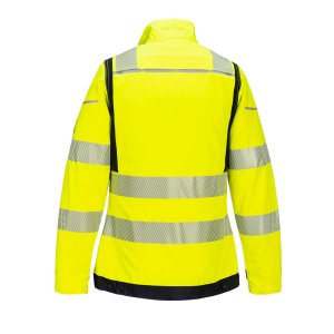 PORTWEST PW3 Hi-Vis Liekinkestävä naisten työtakki - 3