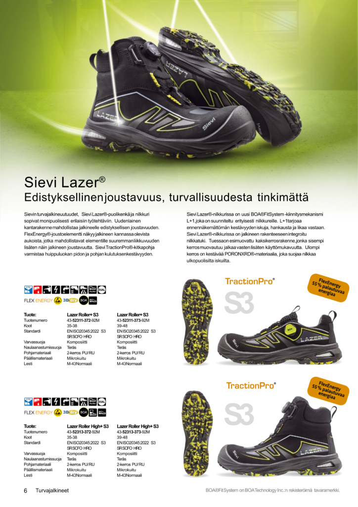 Sievi Lazer® Turvakengät - 2